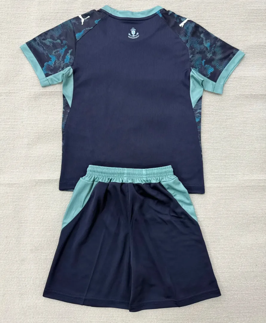 Marseille 2026/27 Away Kids Kit