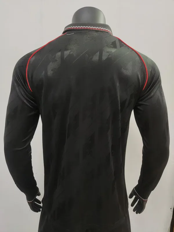 Manchester United Maillot Manches Longues Black — 2