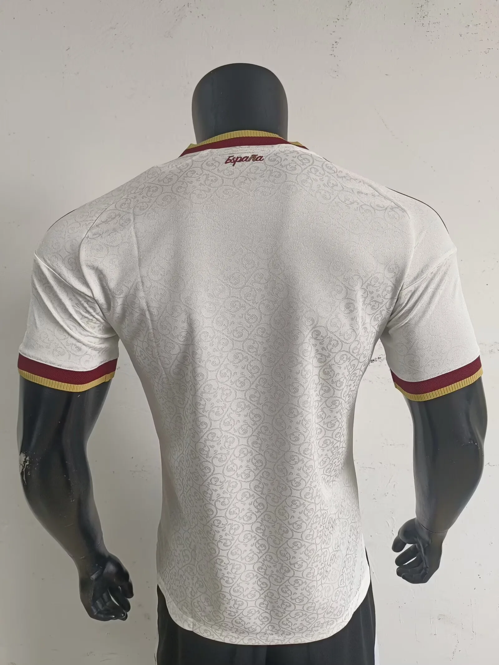 España 2026/27 Segunda Equipación Camiseta Versión Jugador — 2