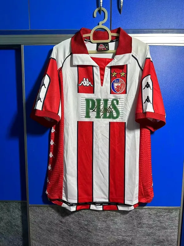 Red Star Belgrade 2000/01 Home Shirt — 2