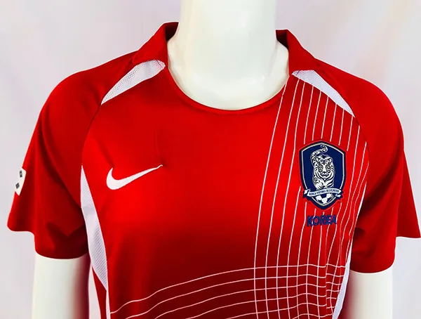 South Korea 2002 Home Shirt Red
