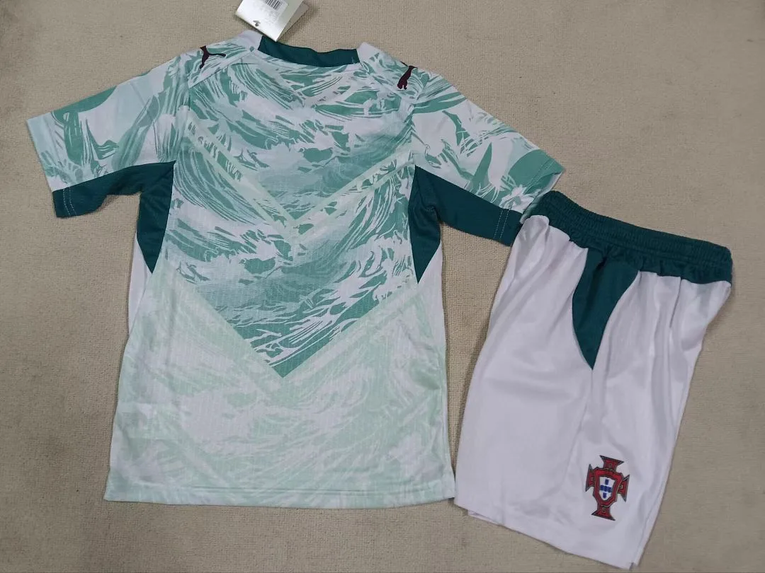 Portugal 2026 Away Kids Kit Player Version