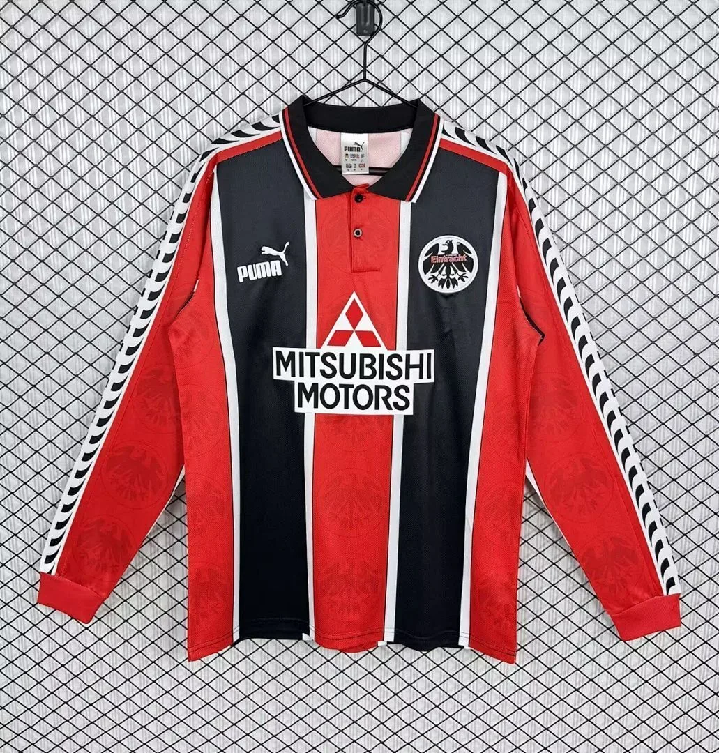 Eintracht Frankfurt 1996/97 Home Shirt Long Sleeve