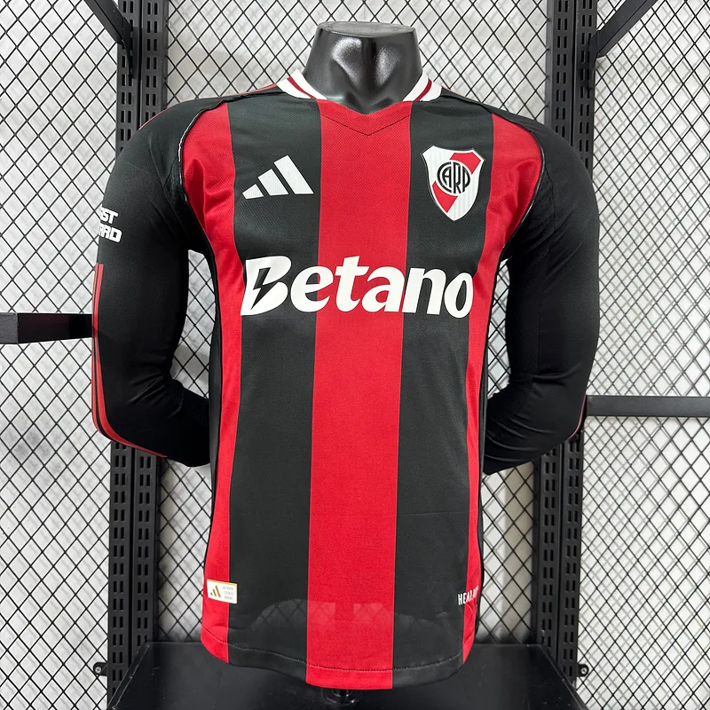 River Plate 2025/26 Away Shirt Long Sleeve Player Version