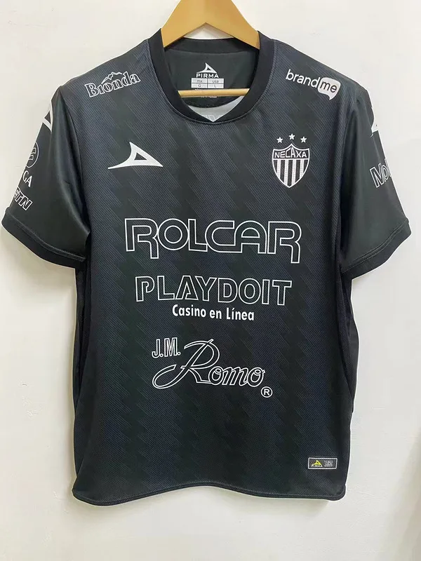 Necaxa 2024/25 Tercera Equipación Camiseta Manga Corta Black — 2
