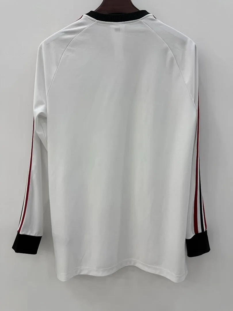 Manchester United Maillot Manches Longues White