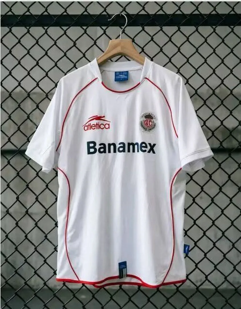 Toluca 2005/06 Away Shirt White