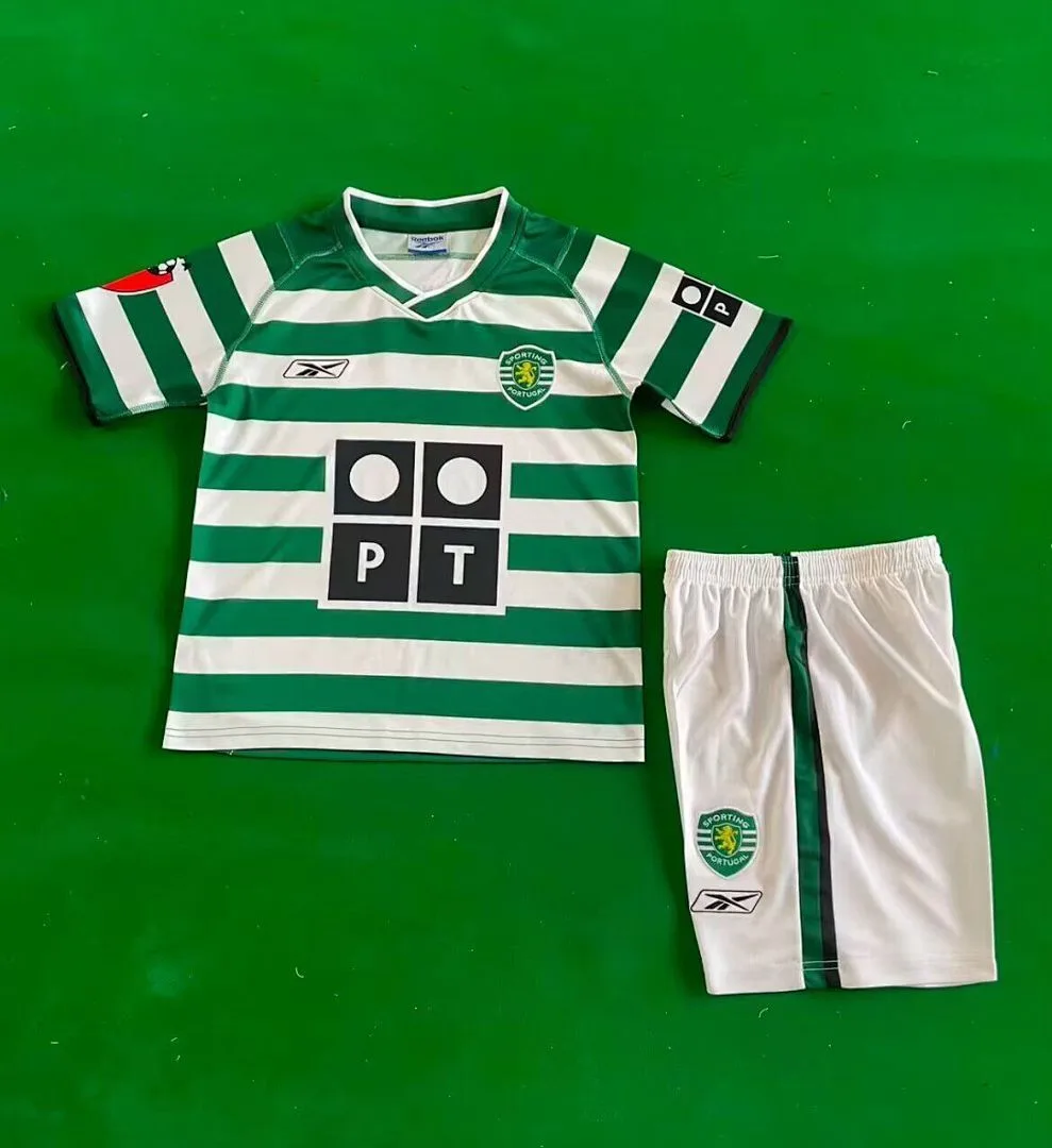 Sporting CP 2003/04 Home Kids Kit
