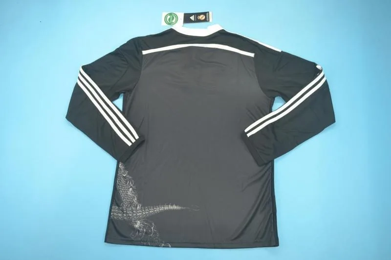 Real Madrid 2014/15 Third Shirt Long Sleeve Black