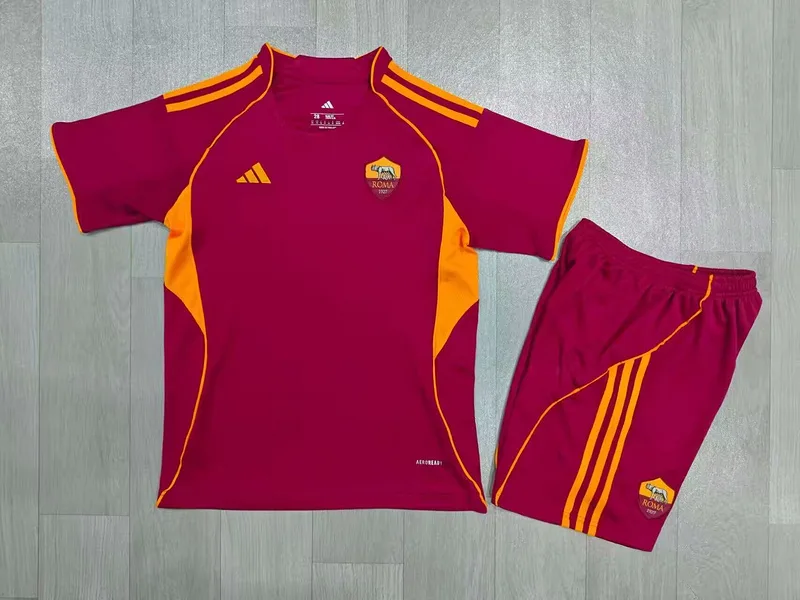 Roma 2025/26 Primera Equipación Conjunto de Niño