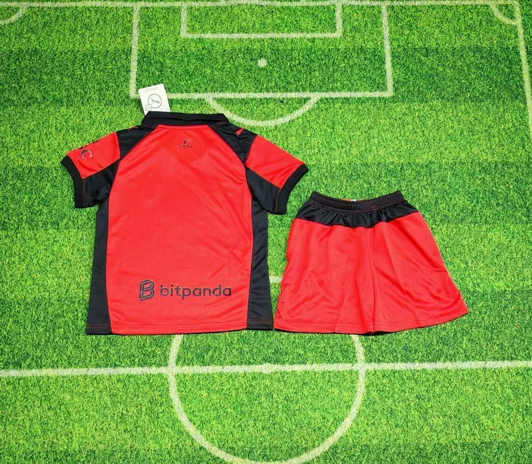 AC Milan 2025/26 Fourth Kids Kit — 2