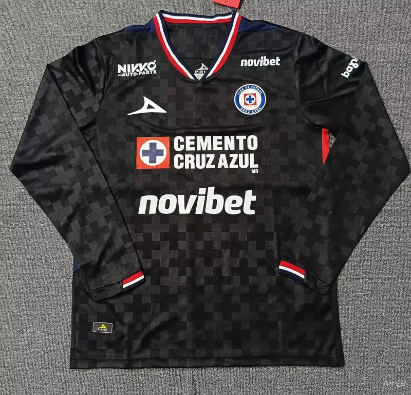 Cruz Azul 2025/26 Shirt Long Sleeve Black — 2