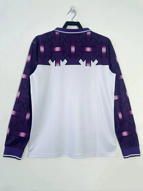 Fiorentina 1992/93 Away Shirt Long Sleeve White — 2
