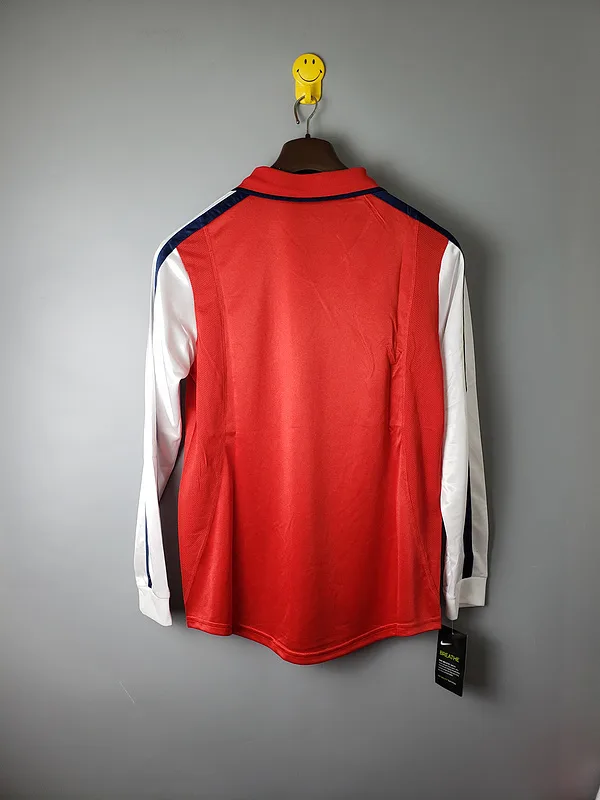 Arsenal 2000/02 Home Shirt Long Sleeve