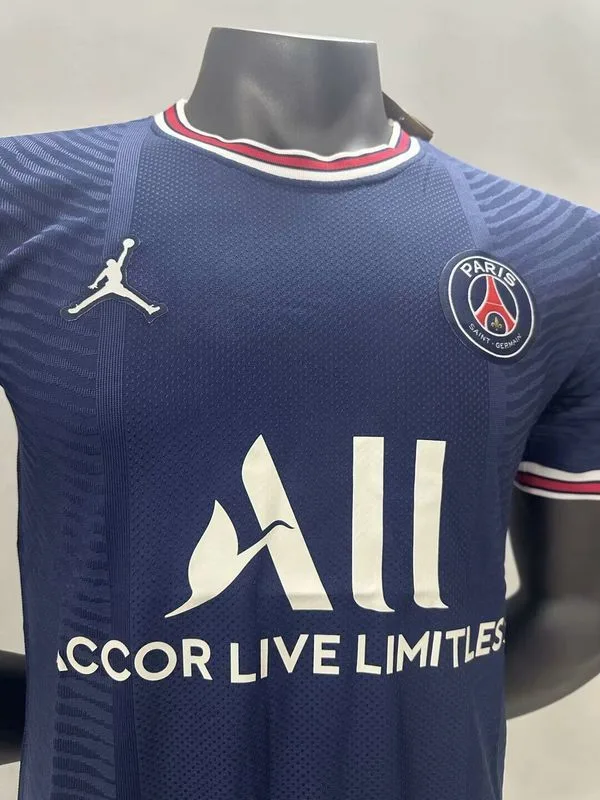 Paris Saint-Germain 2021/22 Primera Equipación Camiseta Versión Jugador — 2