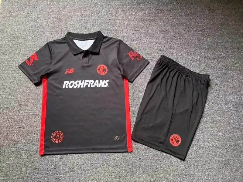 Toluca 2025/26 Third Kids Kit — 2