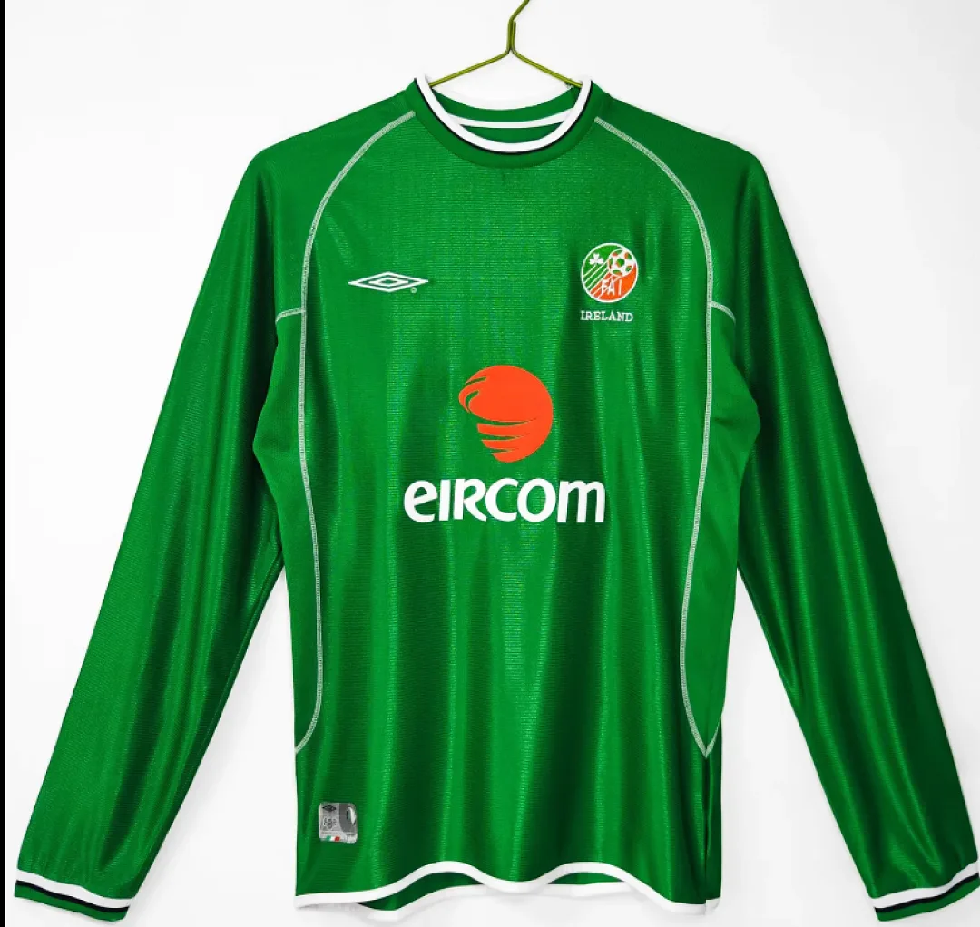 Ireland 2002 Home Shirt Long Sleeve — 2