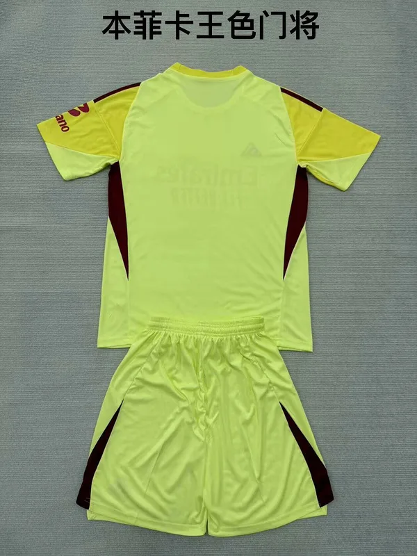 Benfica 2025/26 Torwart Set Kinder Yellow