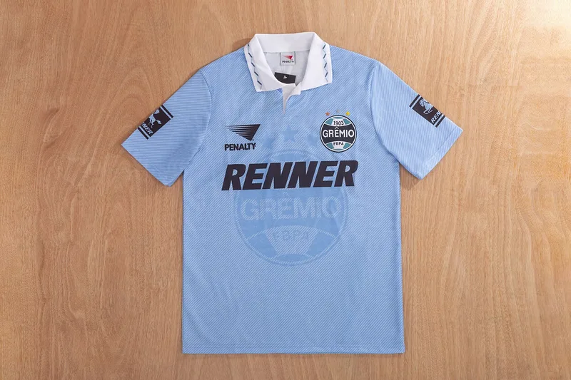 Grêmio 1995/96 Tercera Equipación Camiseta Blue