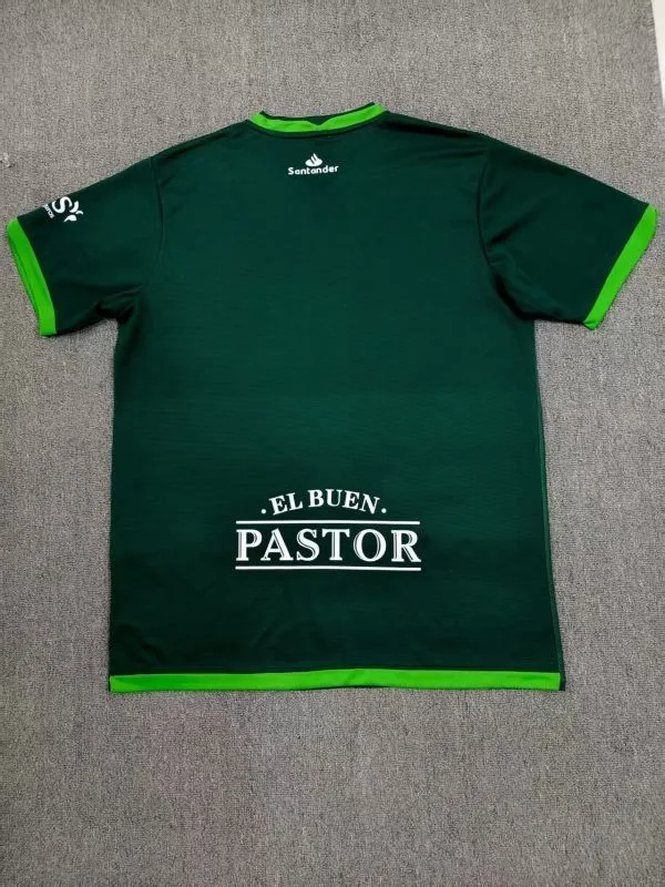 Racing Santander 2025/26 Segunda Equipación Camiseta Manga Corta Dark Green — 2