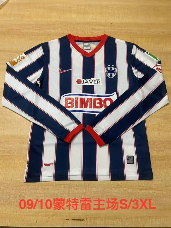 Monterrey 2009/10 Heim Trikot Langarm — 2