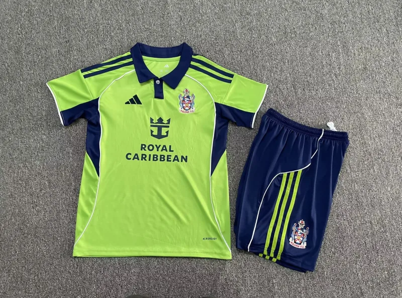 Fulham 2025/26 Away Kids Kit
