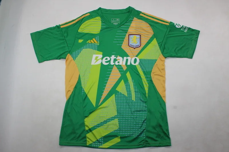 Aston Villa 2024/25 de Portero Camiseta Green — 1