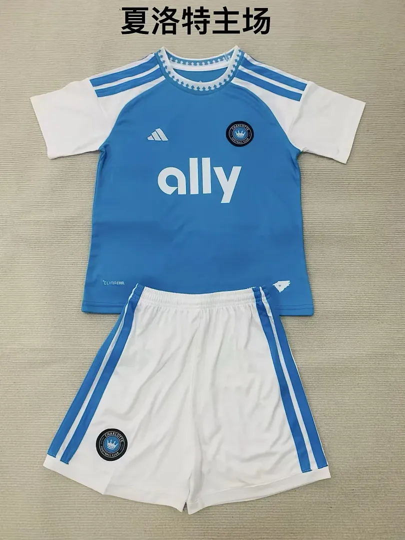 Charlotte FC 2026/27 Home Kids Kit