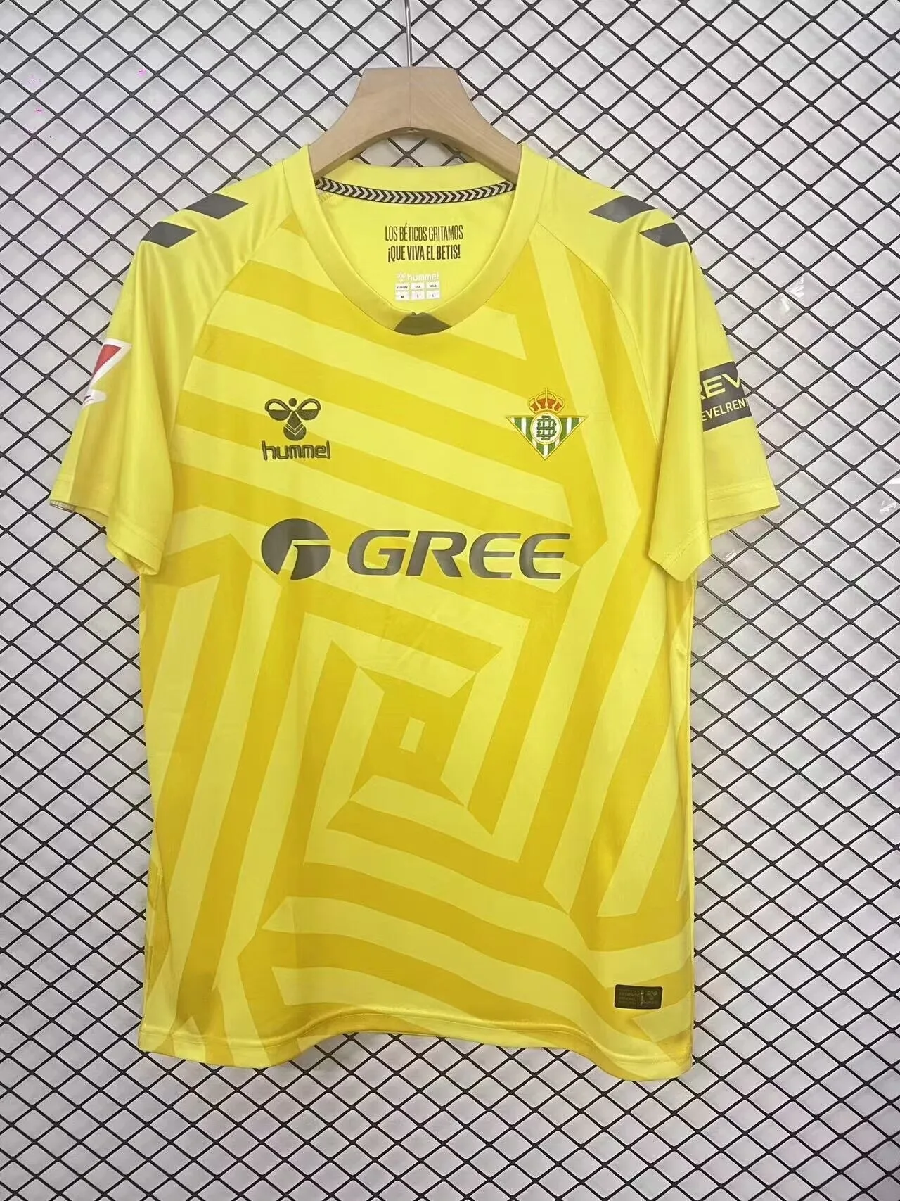 Real Betis 2025/26 Torwart Trikot Yellow