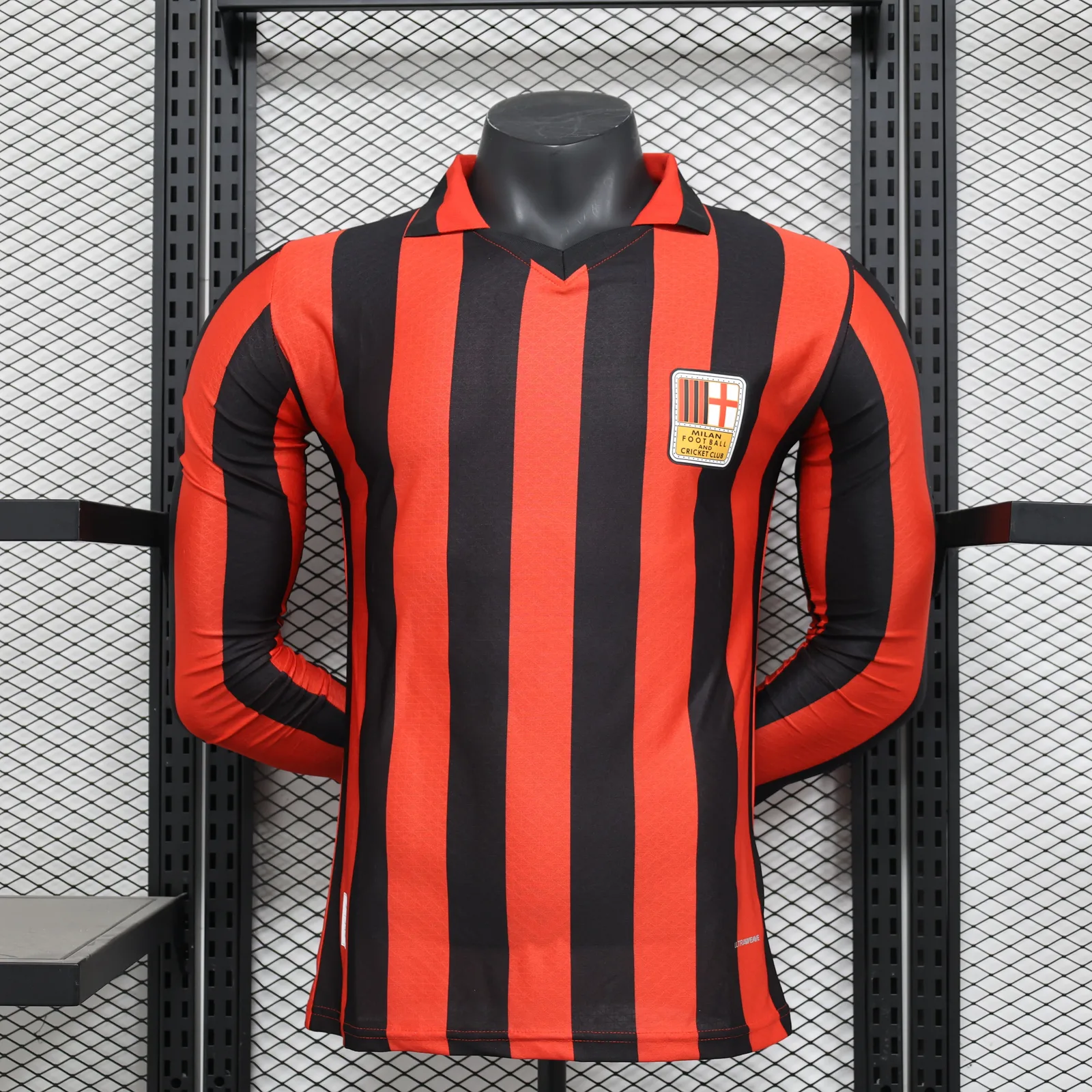AC Milan Shirt Long Sleeve Player Version Special Edition