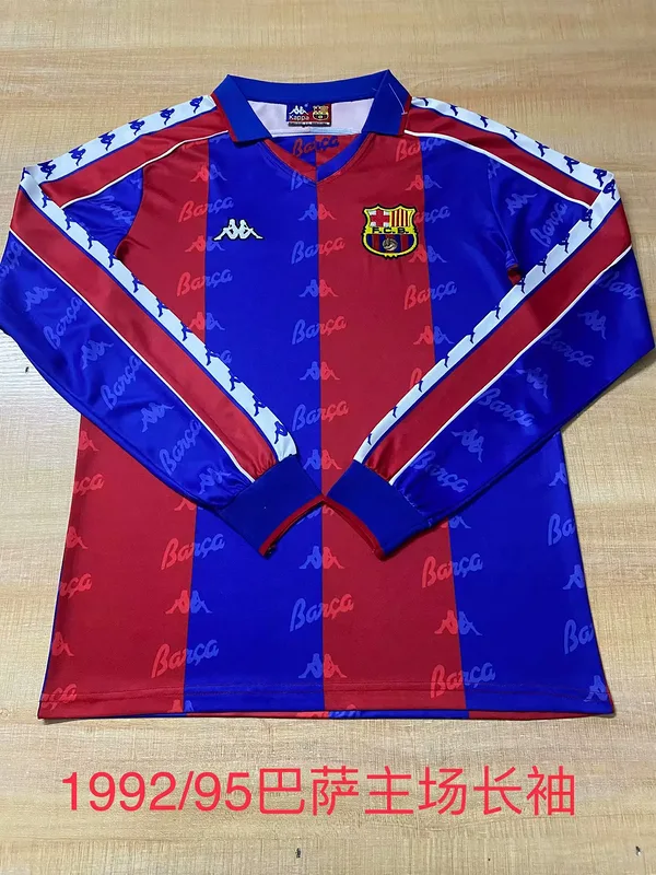 Barcelona 1992/95 Primera Equipación Camiseta Manga Larga