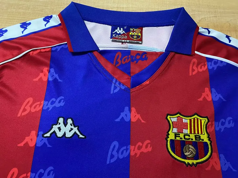 Barcelona 1992/95 Primera Equipación Camiseta Manga Larga — 2