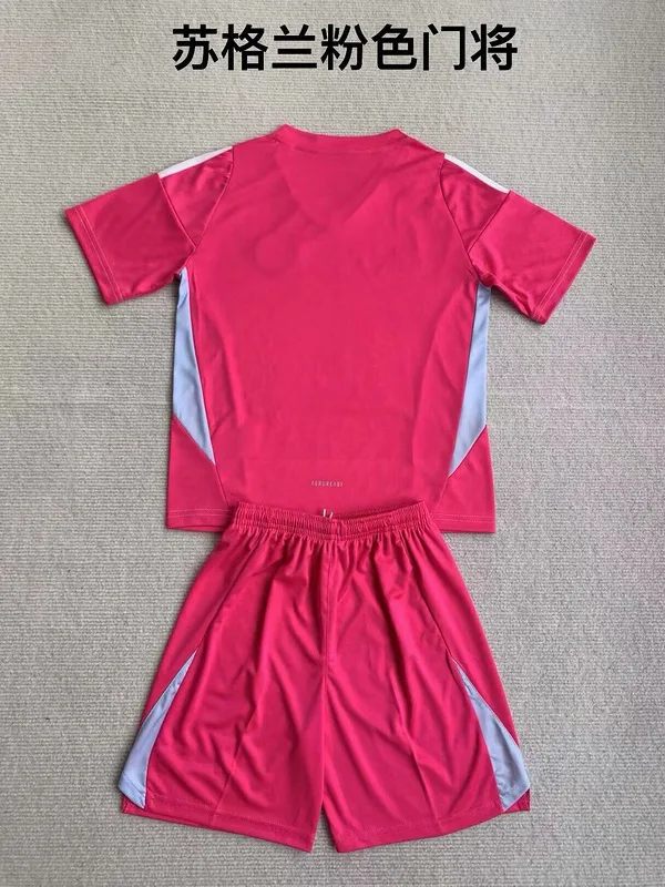 Écosse 2024 Gardien Ensemble Enfant Pink