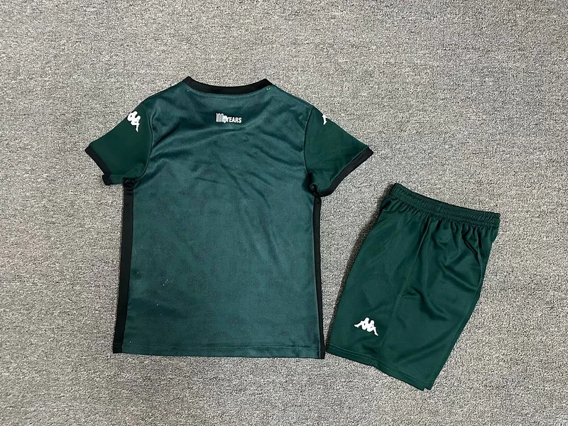 Monaco 2024/25 Auswärts Set Kinder Dark Green — 1