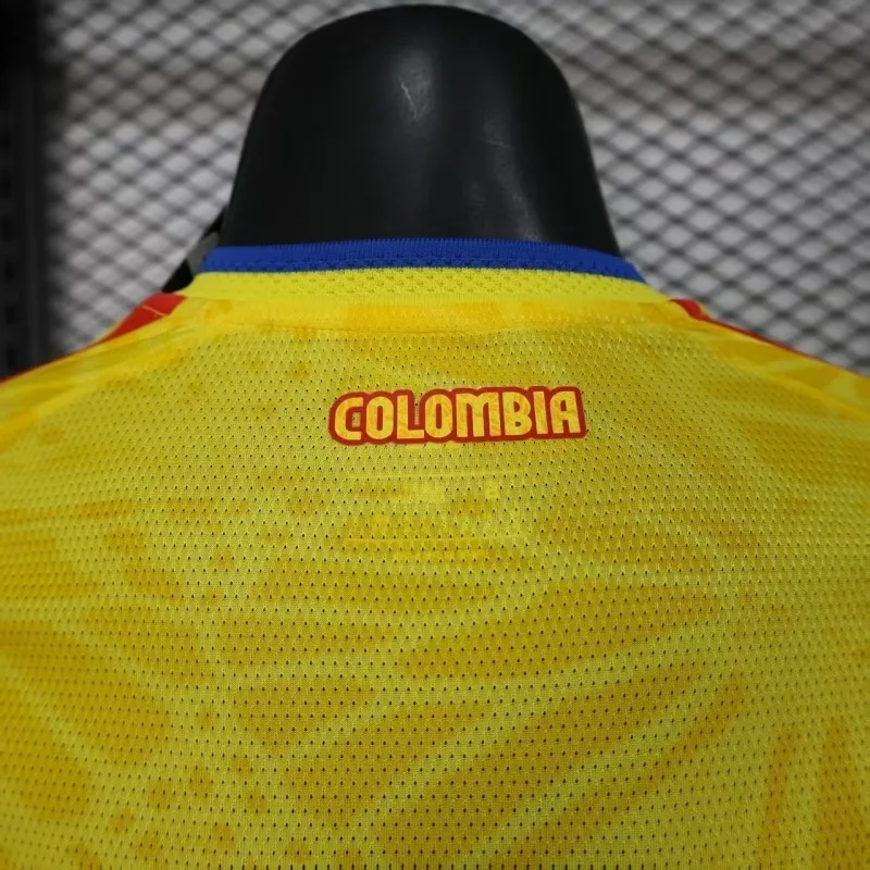Colombia 2026 Home Shirt Long Sleeve Player Version — 2