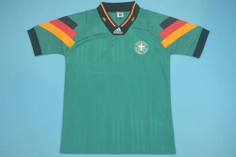 Germany 1992 Away Shirt Green