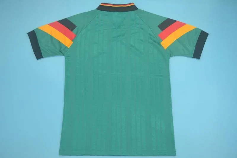 Germany 1992 Away Shirt Green — 2