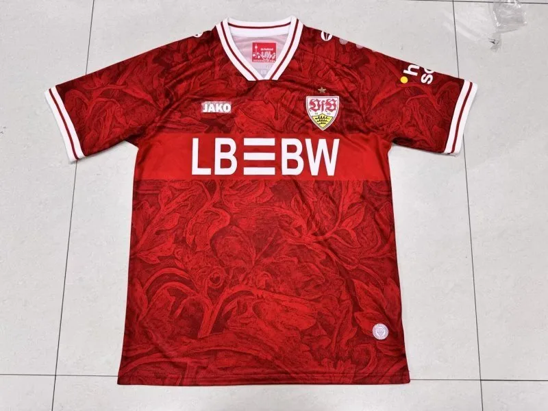 VfB Stuttgart 2025/26 Extérieur Maillot Manches Courtes — 2