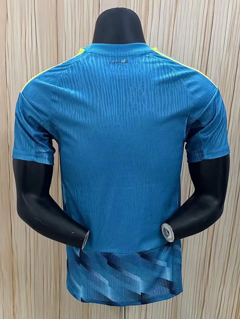 España 2026/27 de Portero Camiseta Versión Jugador Blue — 2
