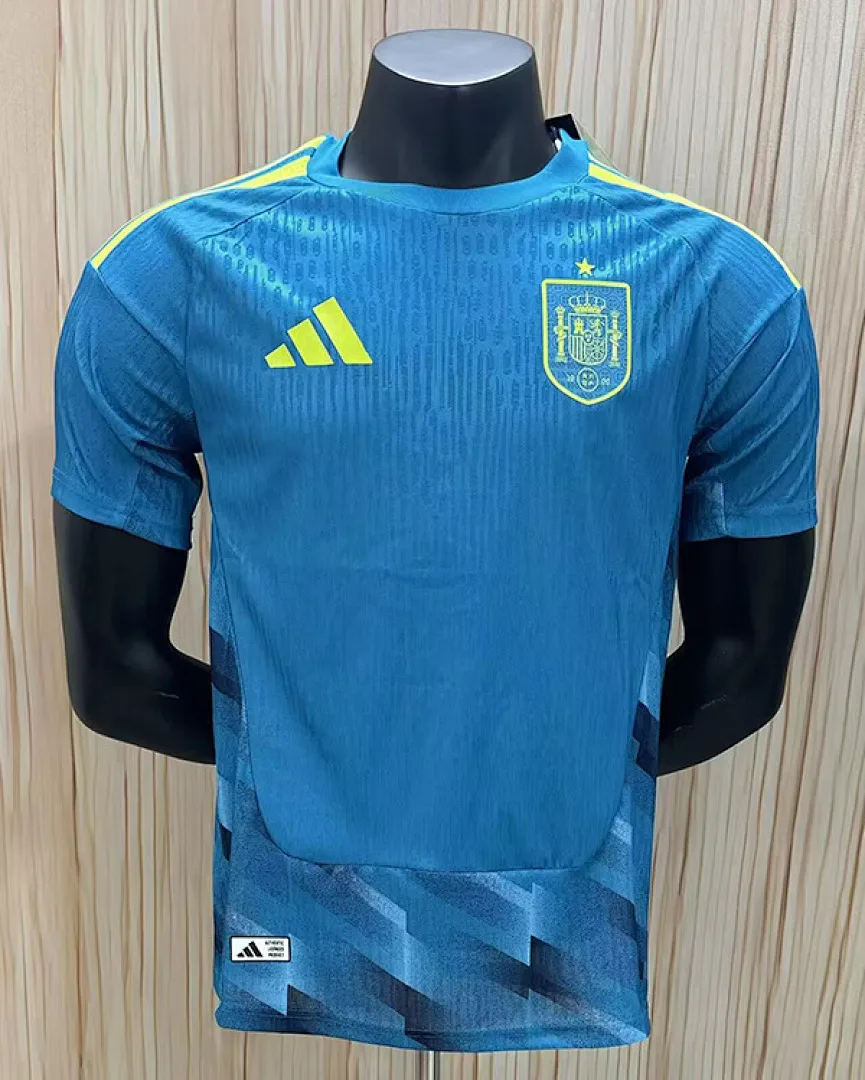 España 2026/27 de Portero Camiseta Versión Jugador Blue