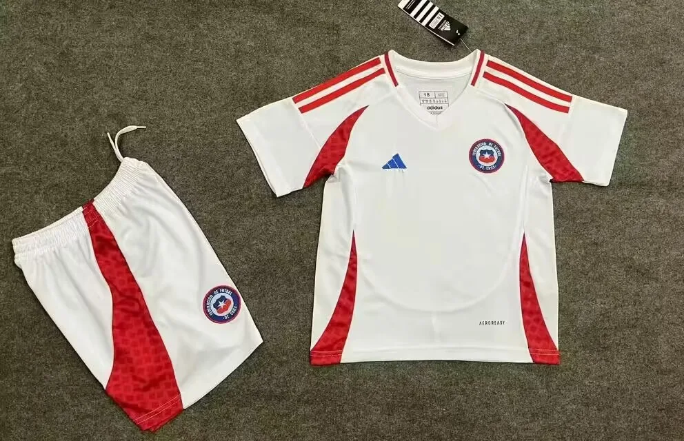 Chile 2024/25 Away Kids Kit — 1