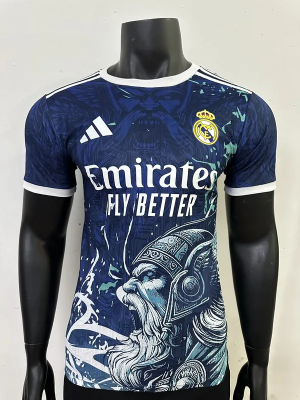 Real Madrid 2025/26 Camiseta Edición Especial Blue Player Verison — 2