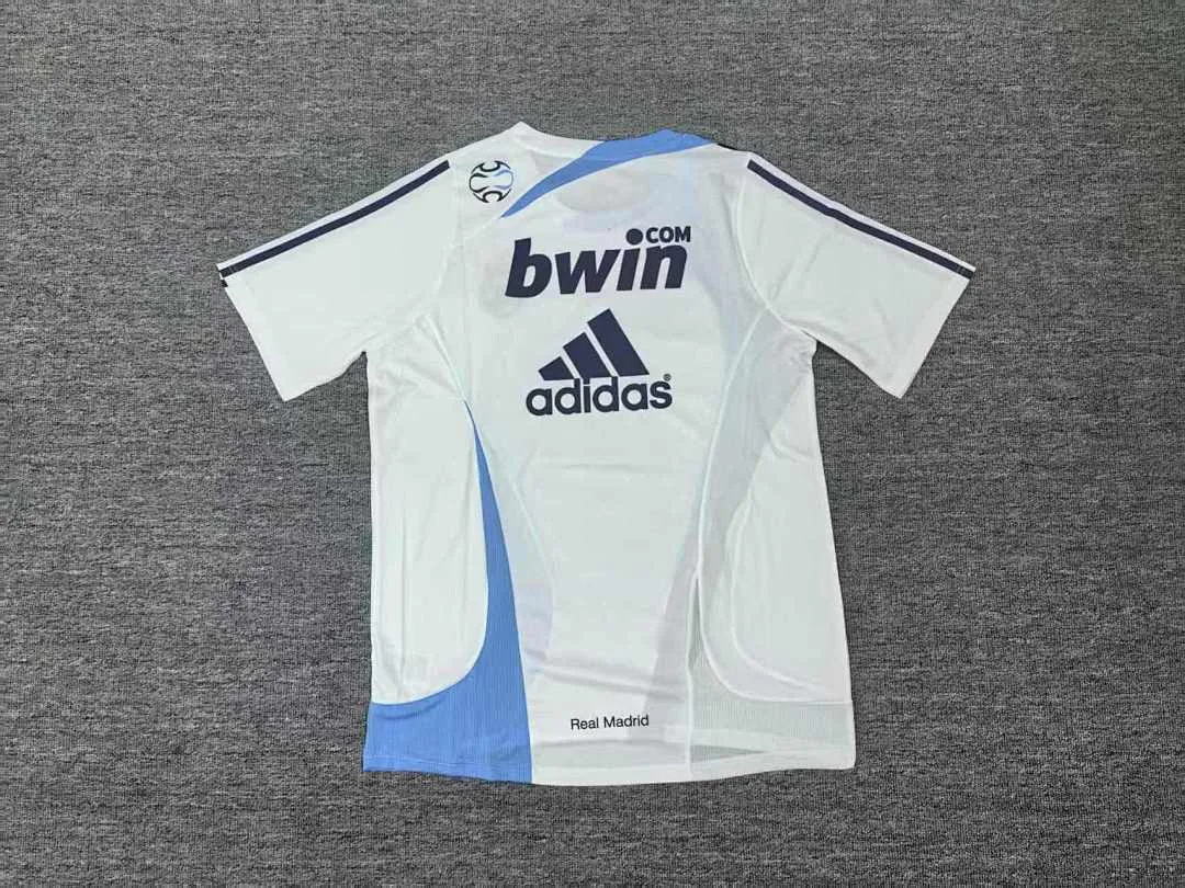 Real Madrid 2007/08 Training Shirt White