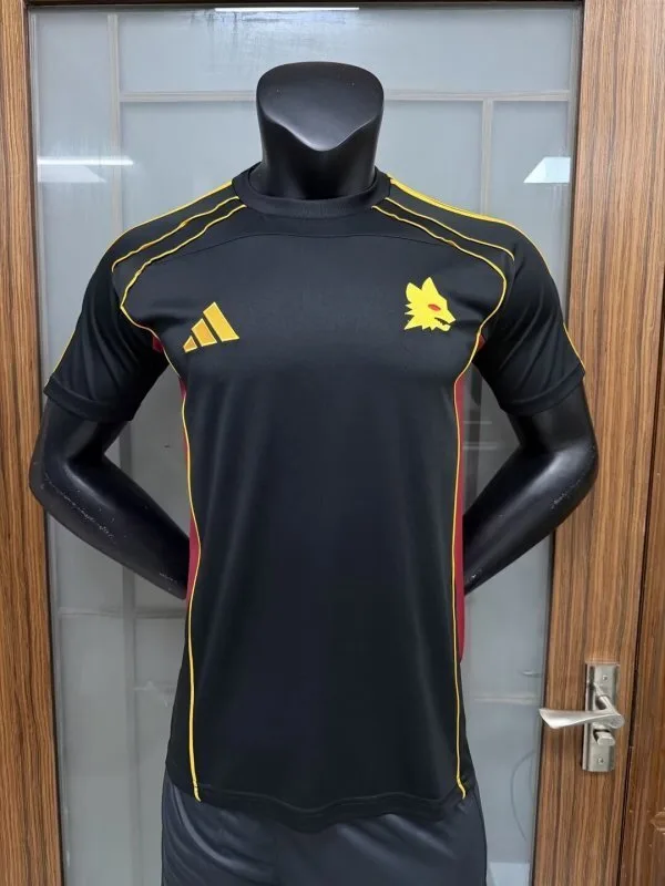 Roma 2025/26 Maillot Manches Courtes — 2
