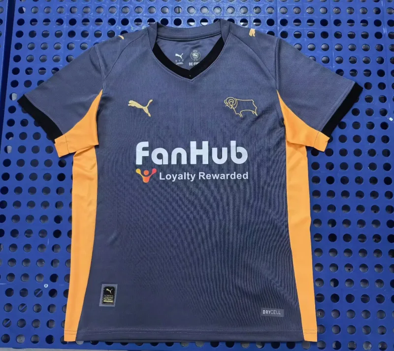 Derby County 2025/26 Away Shirt — 1