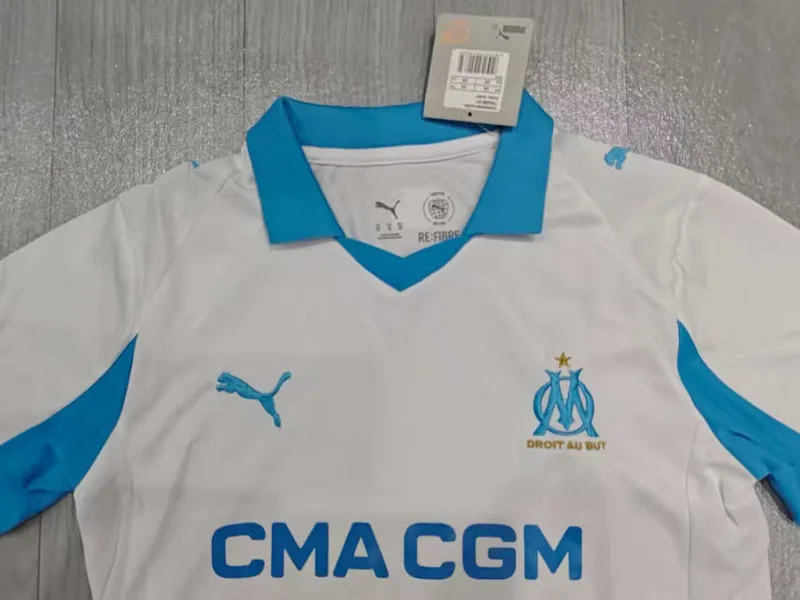 Marseille 2025/26 Home Kids Kit
