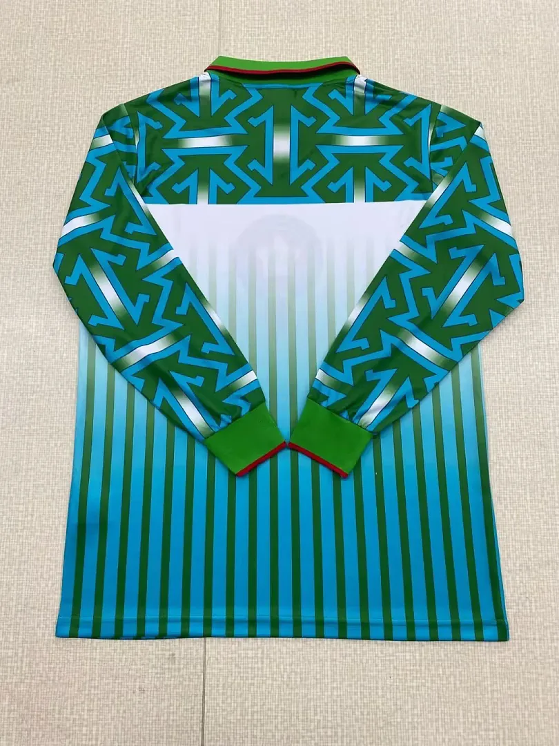 Morocco 1994/95 Away Shirt Long Sleeve Green