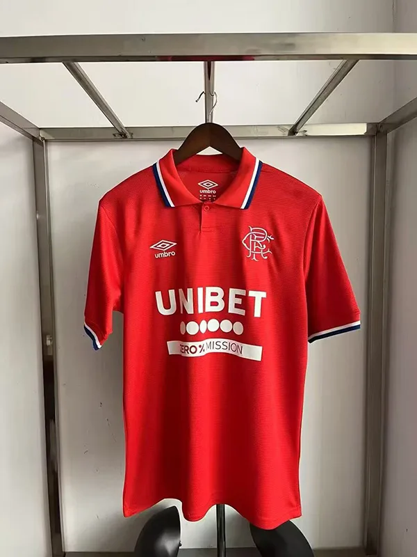 Rangers 2025/26 Third Shirt Short Sleeve Red