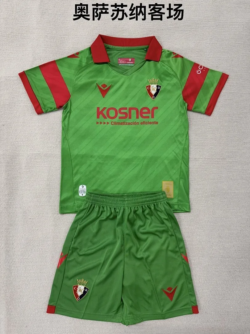 Osasuna 2025/26 Extérieur Ensemble Enfant — 2