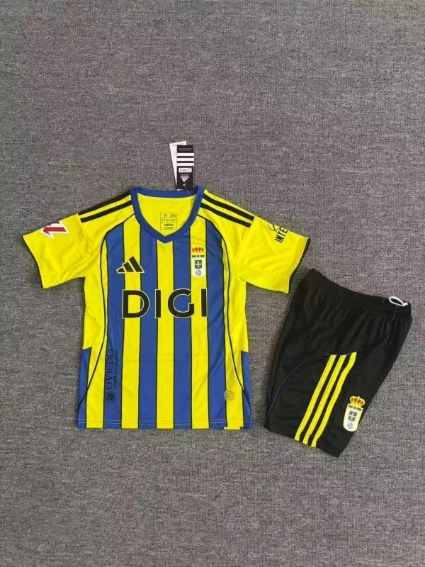 Real Oviedo 2025/26 Extérieur Ensemble Enfant
